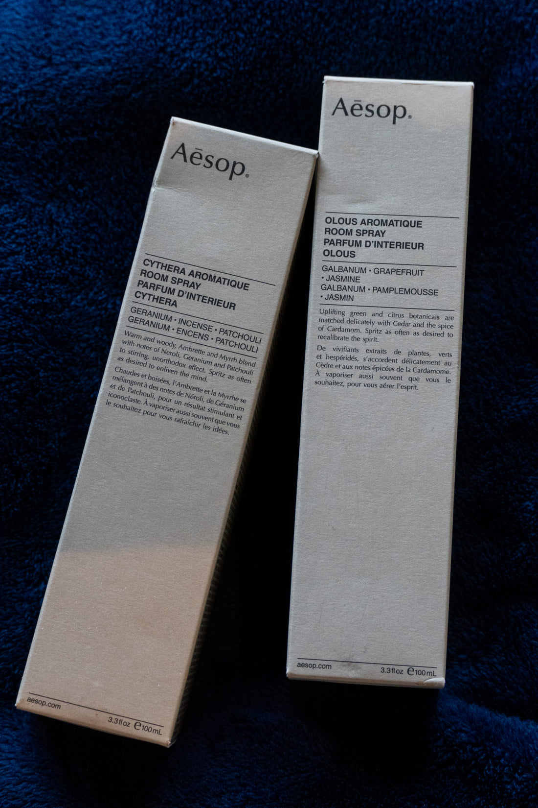 Sprays aromáticos para a casa Cythera / Olous | Aesop | The Reserve