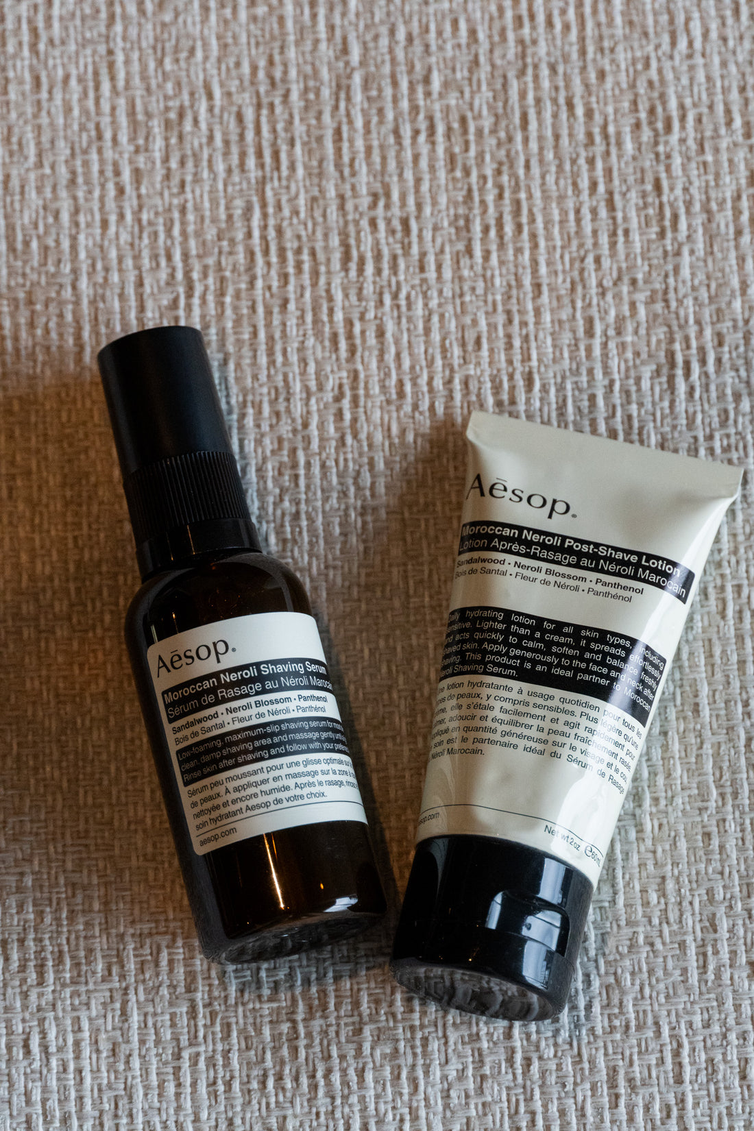 Dueto de barbear com néroli marroquino | Aesop | The Reserve