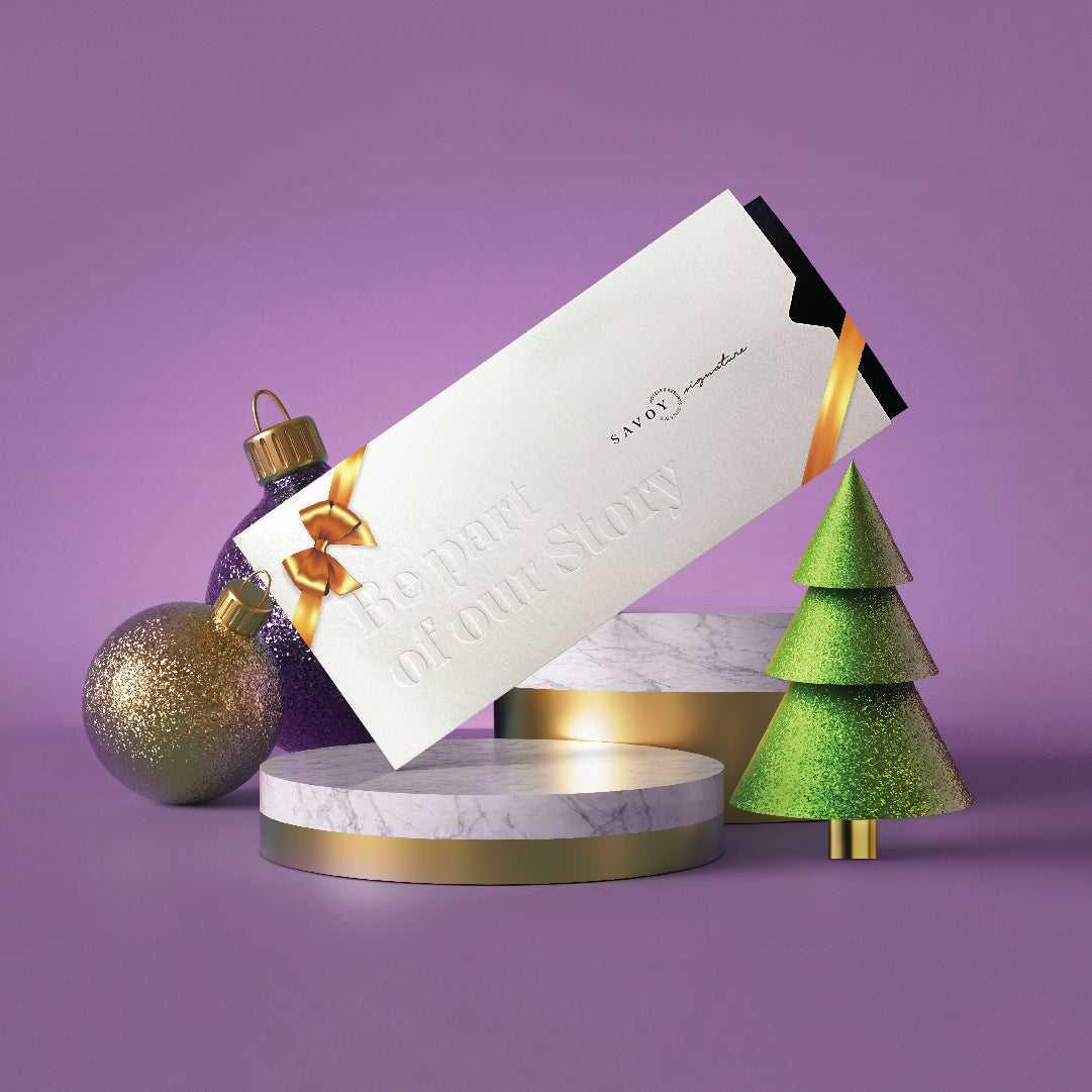 Digital Christmas Voucher | Savoy Signature