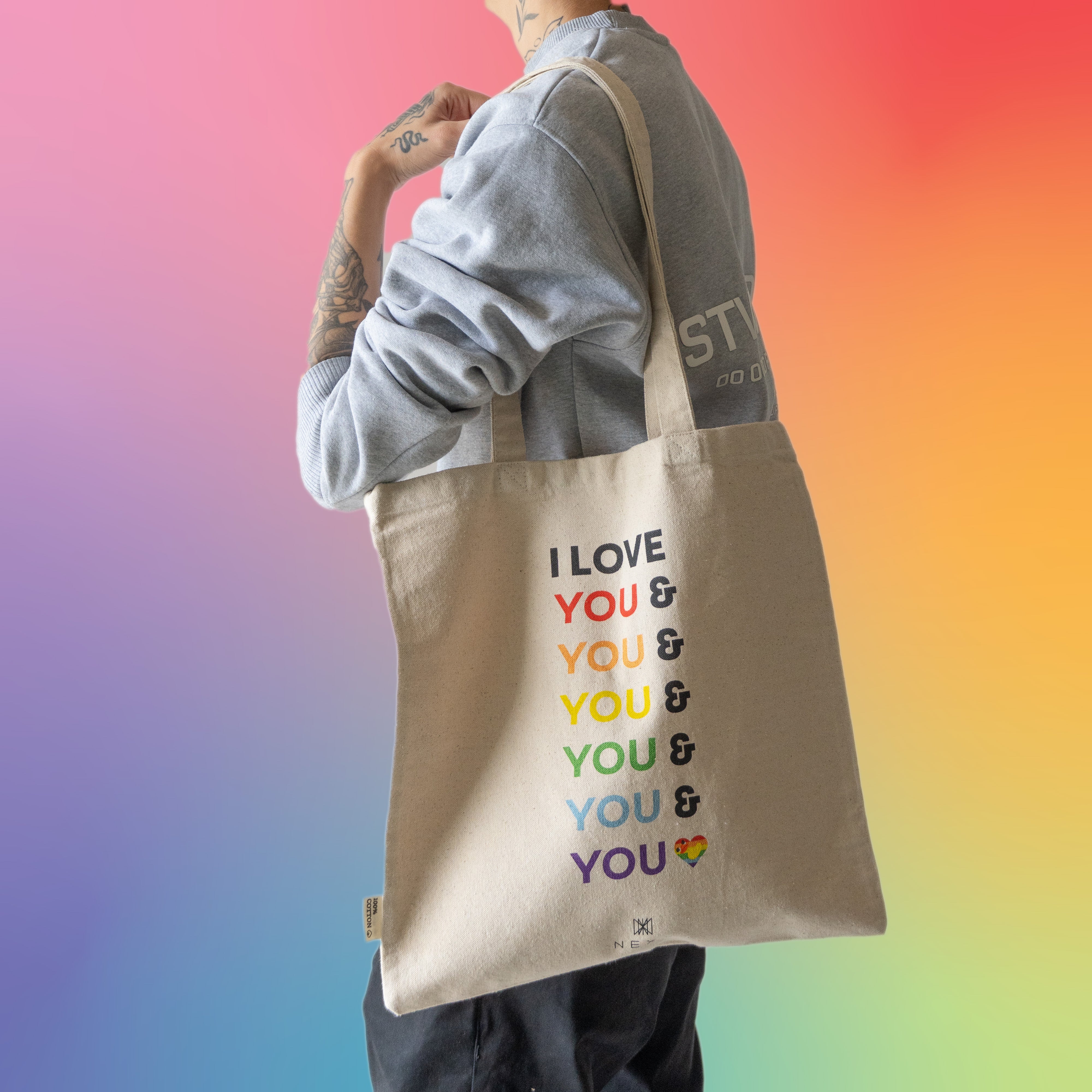 Pride tote bag best sale