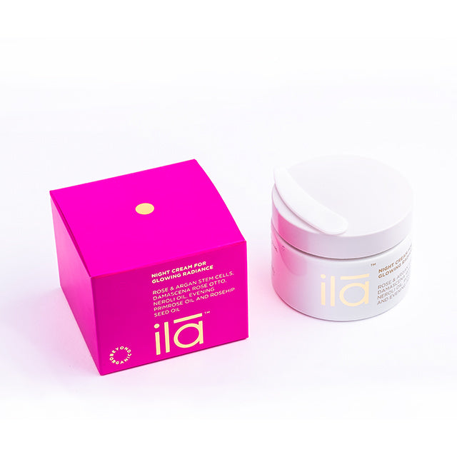 ILA Night Cream for Glowing Radiance | Saccharum Spa