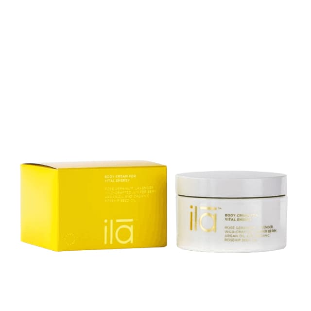 ILA Body Cream for Vital Energy | Saccharum Spa | Saccharum